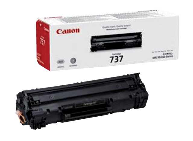 Cartouche toner Canon 737 noir