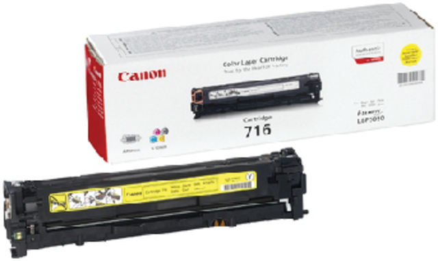 Cartouche toner Canon 716 jaune