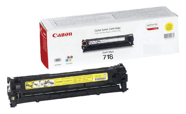 Tonercartridge Canon 718 geel