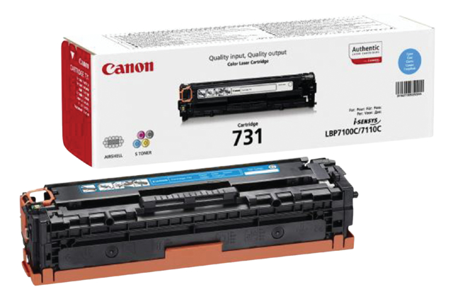 Cartouche toner Canon 731 bleu