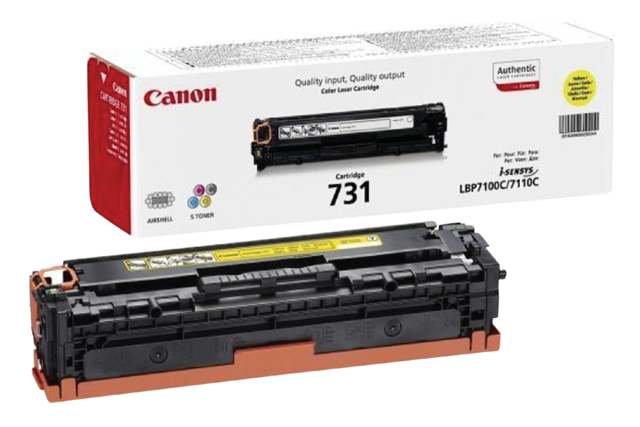 Cartouche toner Canon 731 jaune