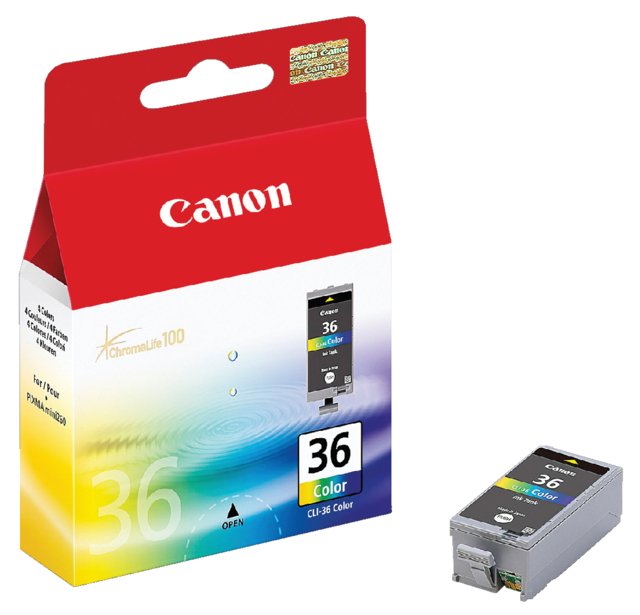 Inktcartridge Canon CLI-36 kleur