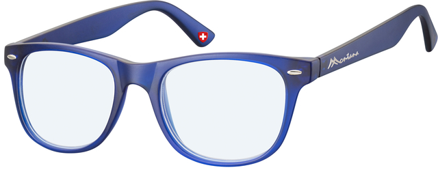 Lunettes de lecture Montana filtre lumière bleue +2.50 bleu