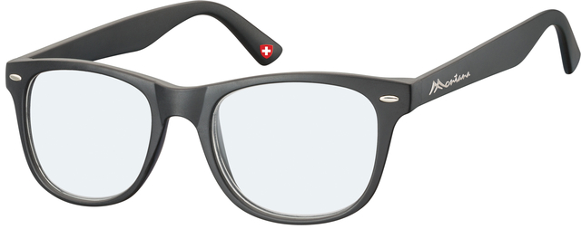 Lunettes de lecture Montana filtre lumière bleue +1.00 noir