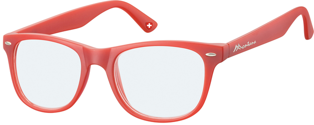 Lunettes Montana filtre lumière bleue +0.00 rouge