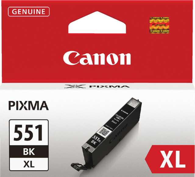 Inktcartridge Canon CLI-551XL zwart