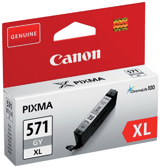 Inktcartridge Canon CLI-571XL  grijs