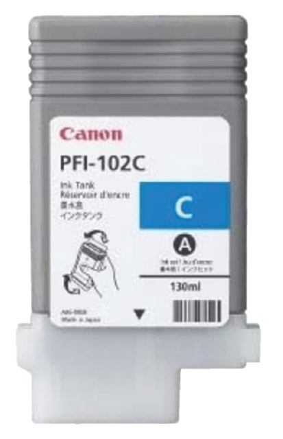 Inktcartridge Canon PFI-102 blauw