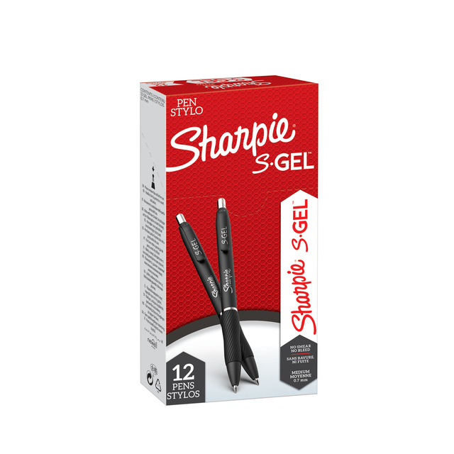 Stylo gel Sharpie 0,7mm rouge