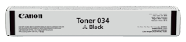 Cartouche toner Canon 034 noir