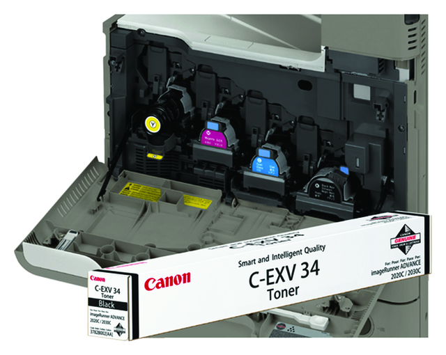 Tonercartridge Canon C-EXV 34 zwart