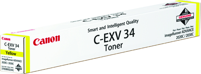 Cartouche toner Canon C-EXV 34 jaune