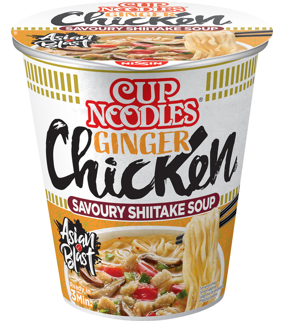 Noodles Nissin tasty chicken cup