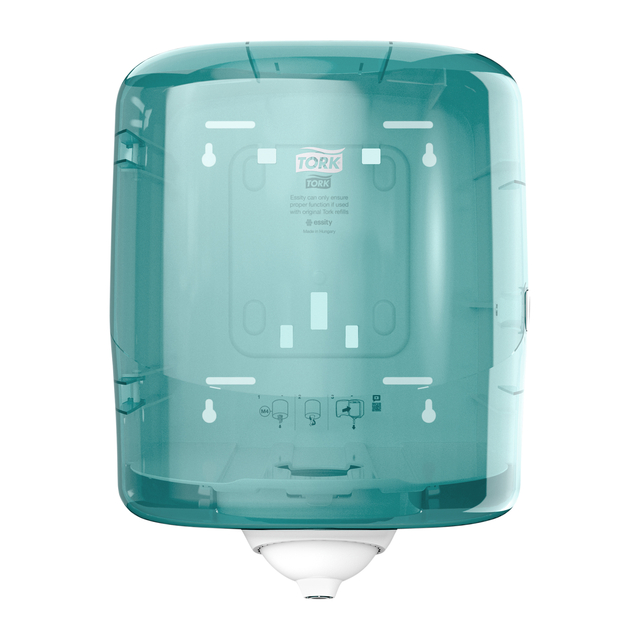 Distributeur rouleau essuie-mains Tork M4 Performance Reflex 473180 turquoise