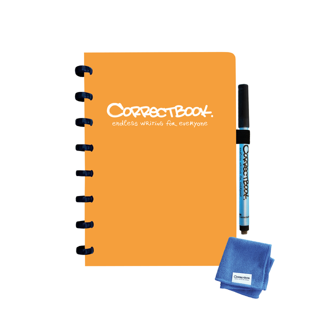 Carnet de notes Correctbook A5 uni 40 pages Peachy Orange