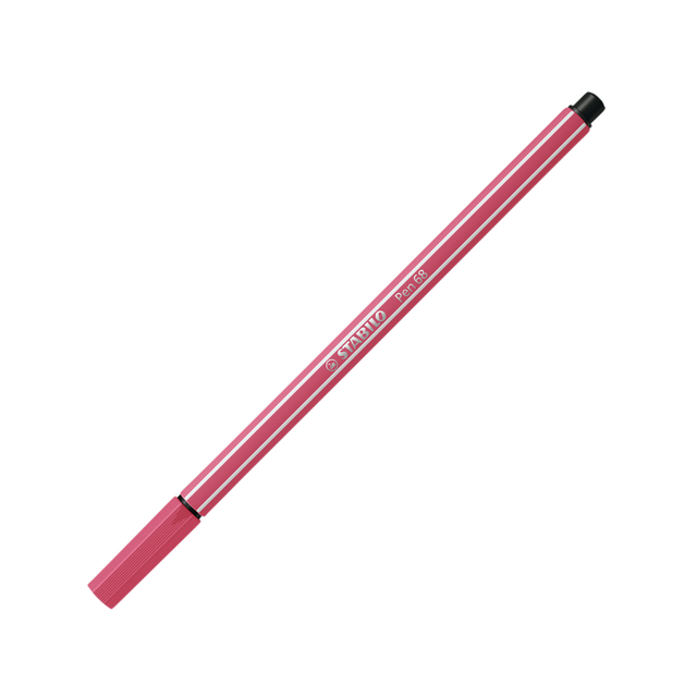 Viltstift STABILO Pen 68/49 medium aardbeienrood