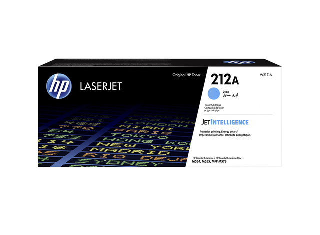 Cartouche toner HP 212A W2121A bleu