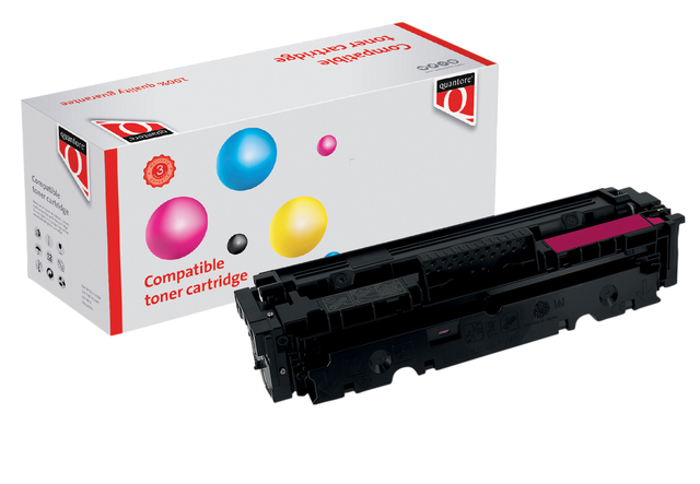 Tonercartridge Quantore alternatief tbv HP W2033X 415X rood