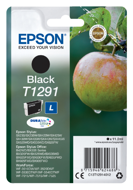 Cartouche d’encre Epson T1291 noir