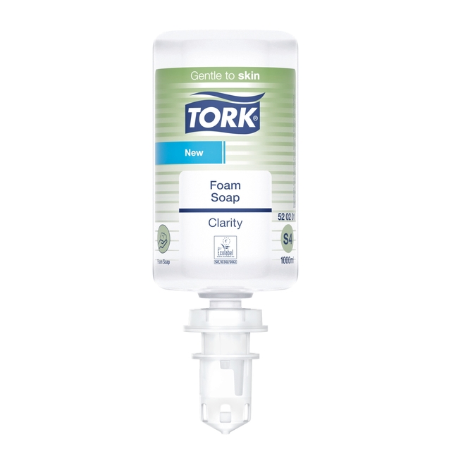 Handzeep Tork S4 Premium schuim 1000ml Clarity 520201