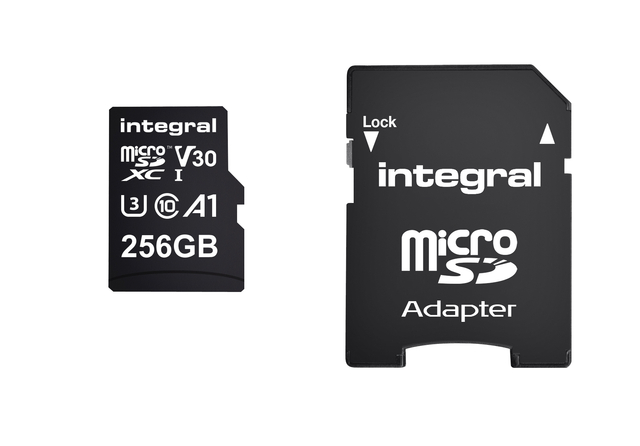 Geheugenkaart Integral microSDXC 256GB