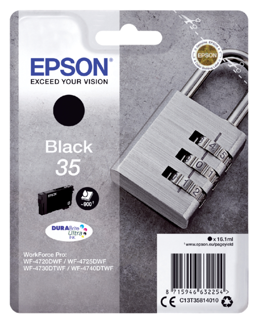 Cartouche d'encre Epson 35 T3581 noir