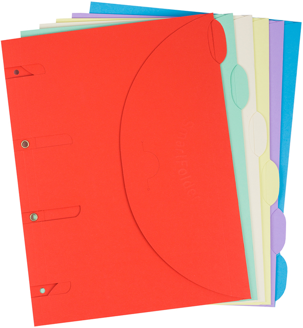 Smartfolder Tarifold A4 assorti 6 pièces