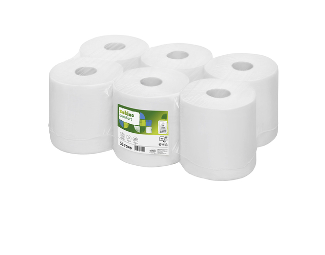 Papier de nettoyage Satino Comfort CF1 317040 1 épaisseur 857 feuilles blanc