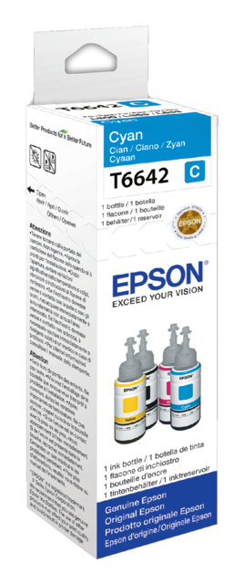 Flacon d’encre Epson T6642 bleu