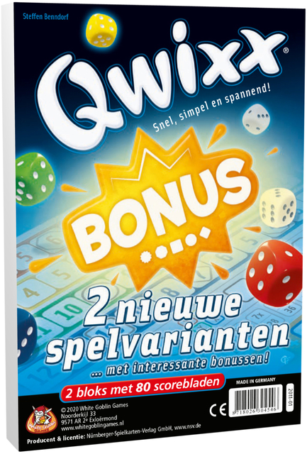 Jeu Qwiss Bonus