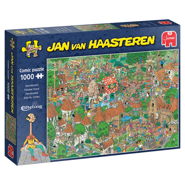 Puzzle JvH Efteling Bois des contes 1000 pièces