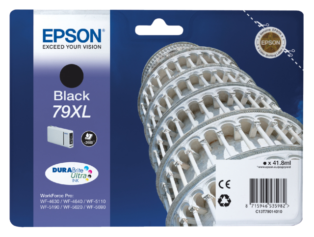 Cartouche d’encre Epson T790140 noir