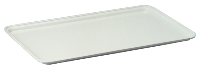 Plateau de service Cambro 530x325mm fibre de verre blanc