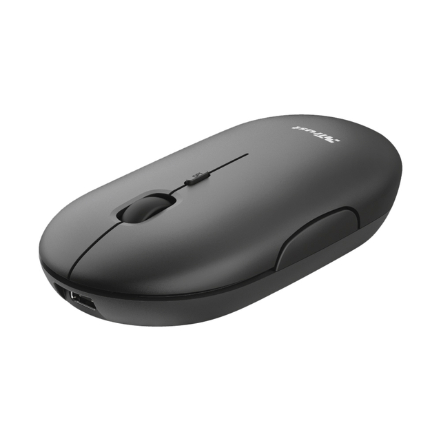 Souris Trust Puck sans fil rechargeable noir