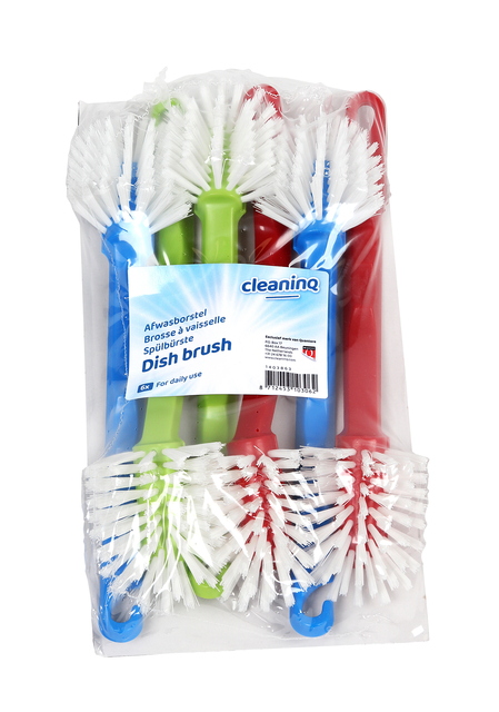 Brosse vaisselle Cleaninq assorti lot 6 pièces