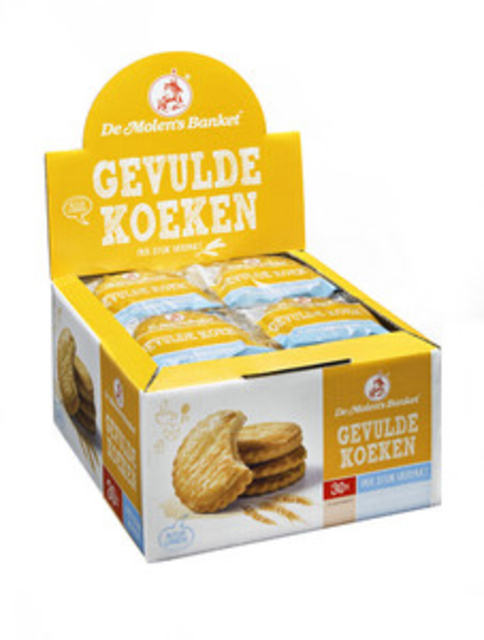 Koeken De Molen Gevulde koeken 30x50gr