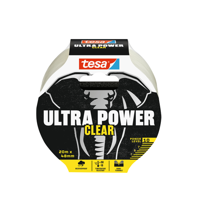 Ruban de réparation tesa Ultra Power Clear repair 20mx48mm transparent