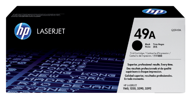 Cartouche toner HP Q5949A 49A noir