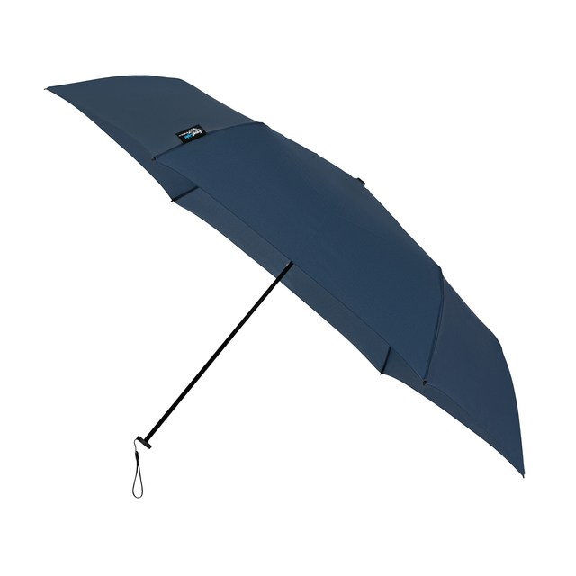 Parapluie pliant TravelLight léger Windproof 90cm bleu foncé.