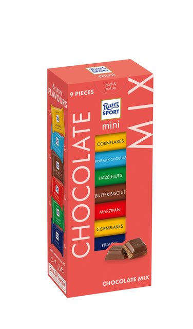 Chocolat Ritter Sport mini tour