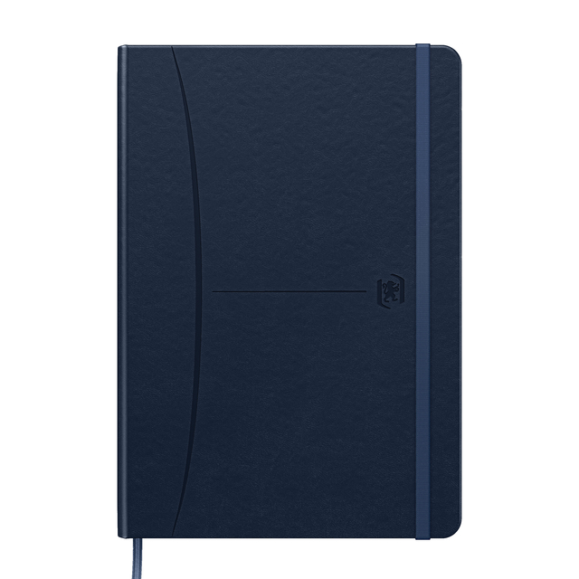 Notitieboek Oxford Signature A5 lijn 80vel blauw