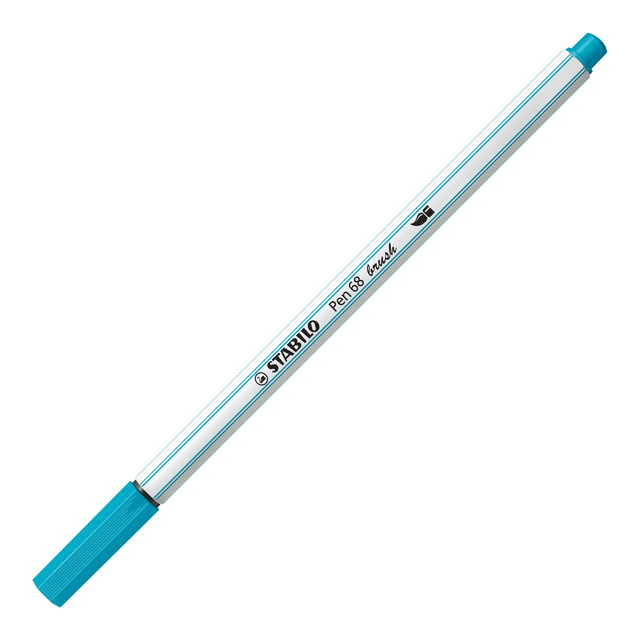 Feutre pinceau STABILO Pen 568/31 bleu clair