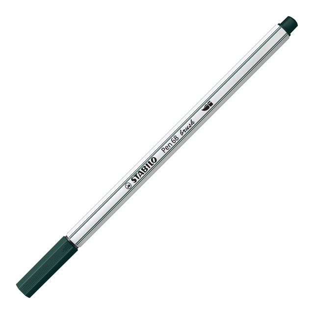 Brushstift STABILO Pen 568/63 aardegroen