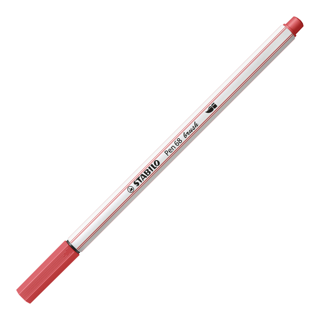 Brushstift STABILO Pen 568/47 roestig rood