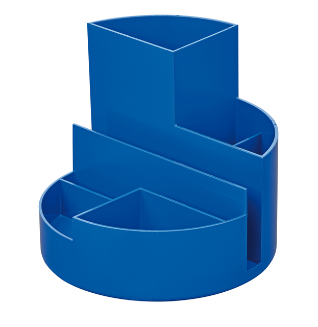 Organisateur MAULroundbox Recycled 6 compartiments bleu