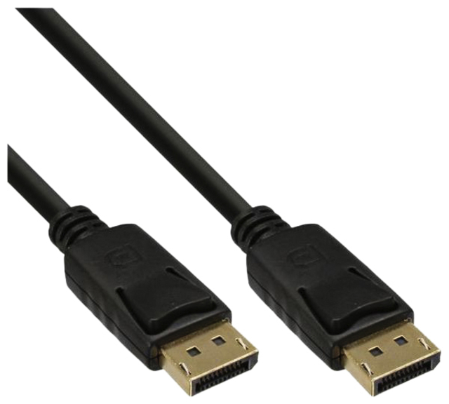 Câble inLine displayport 4K60HZ M-M 3m noir