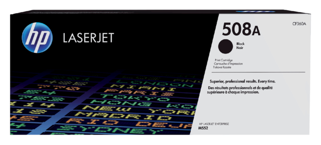 Cartouche toner HP CF360A 508A noir