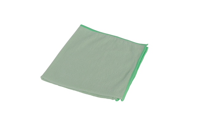 Microvezeldoek Cleaninq basic 38x38 cm groen 5 stuks