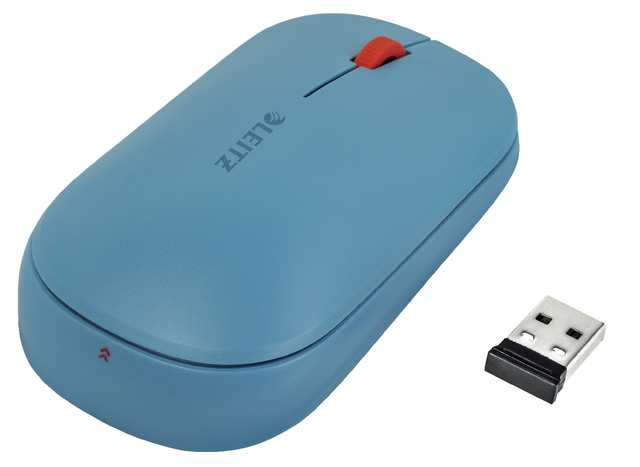 Souris sans fil Leitz Cosy bleu