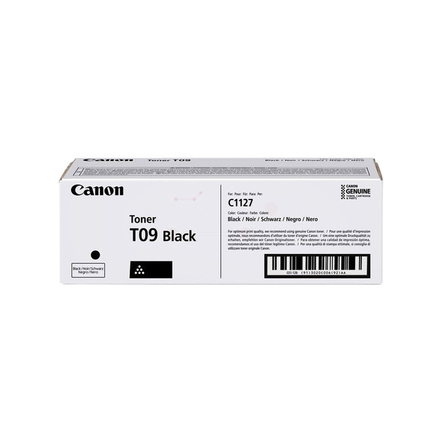 Tonercartridge Canon T09 zwart